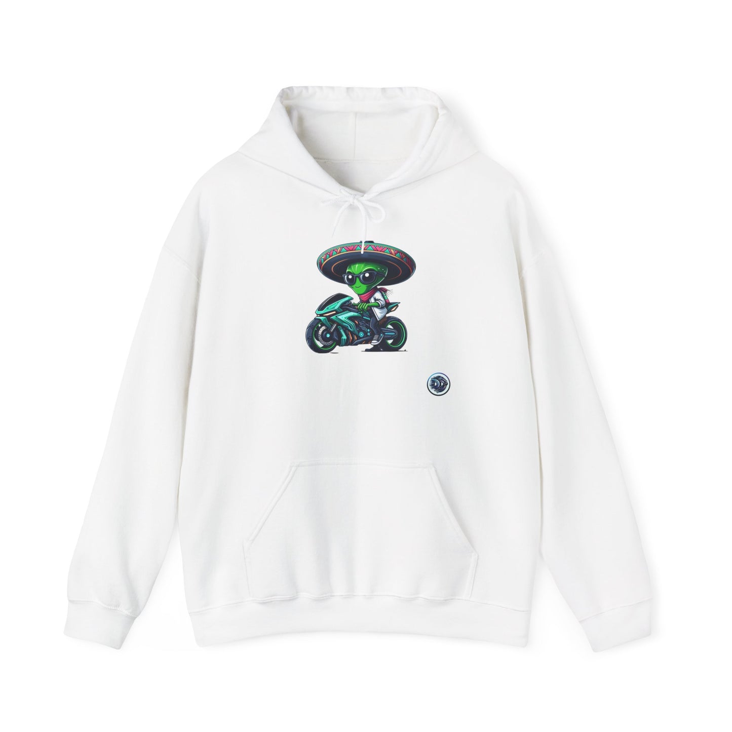 Alien Rider Graphic Hoodie