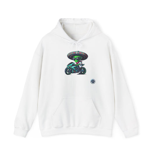 Alien Rider Graphic Hoodie