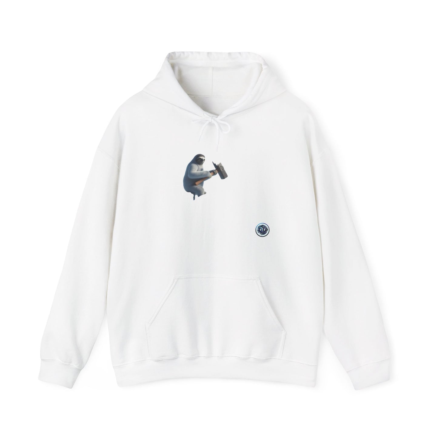 Sloth Space Hammer Hoodie