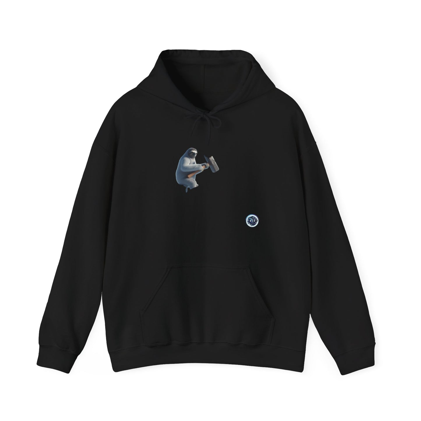 Sloth Space Hammer Hoodie