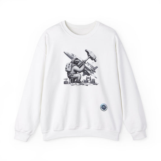 Cosmic Mechanic Sloth Crewneck