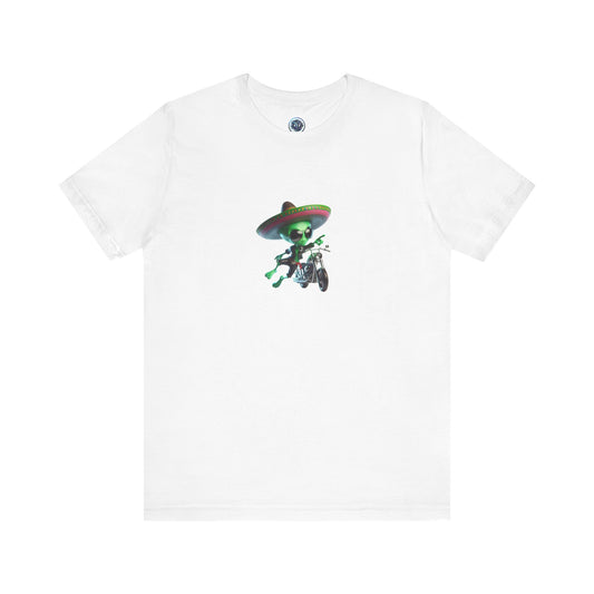 Alien Biker Fiesta T-Shirt