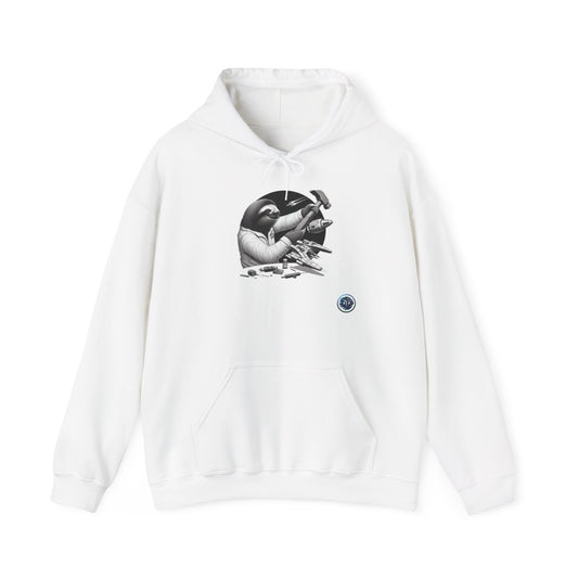 Cosmic Sloth Mechanic Hoodie