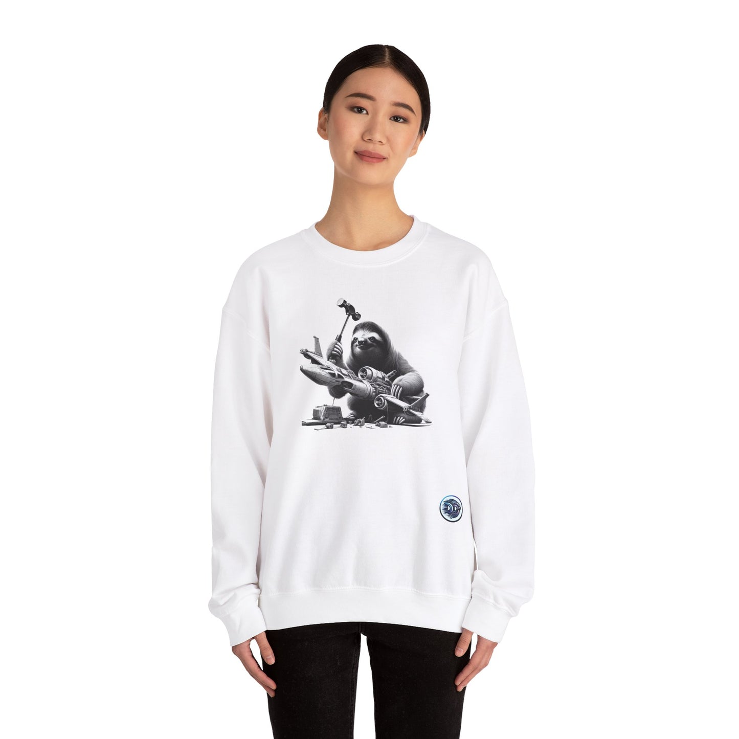 Sloth Space Engineer Crewneck