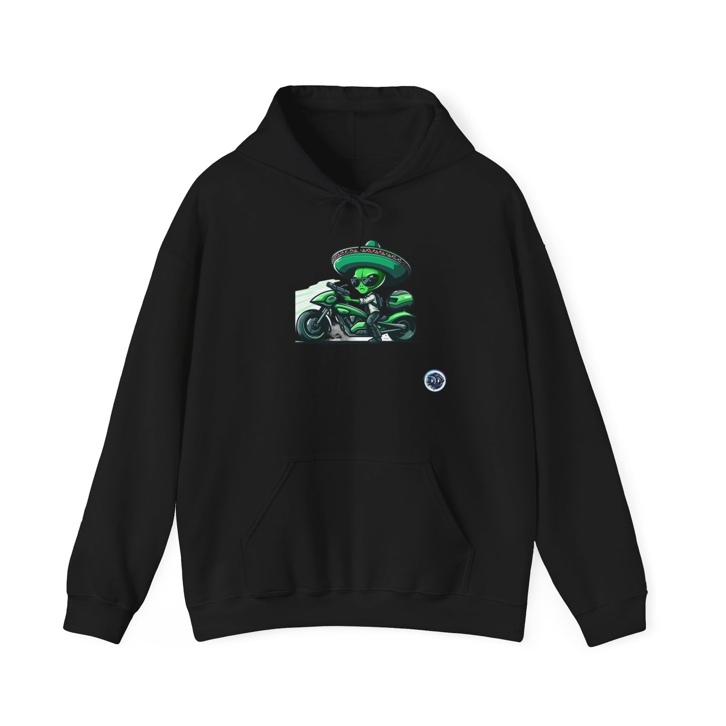 Alien Biker Hoodie