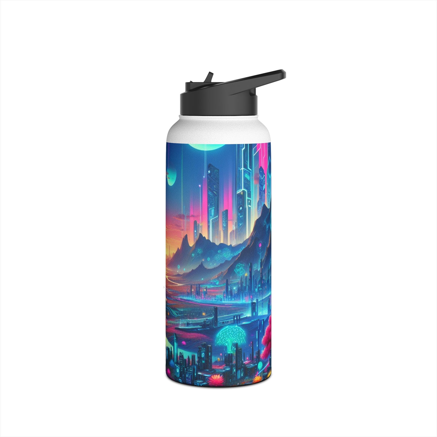 Futuristic Landscape Bottle