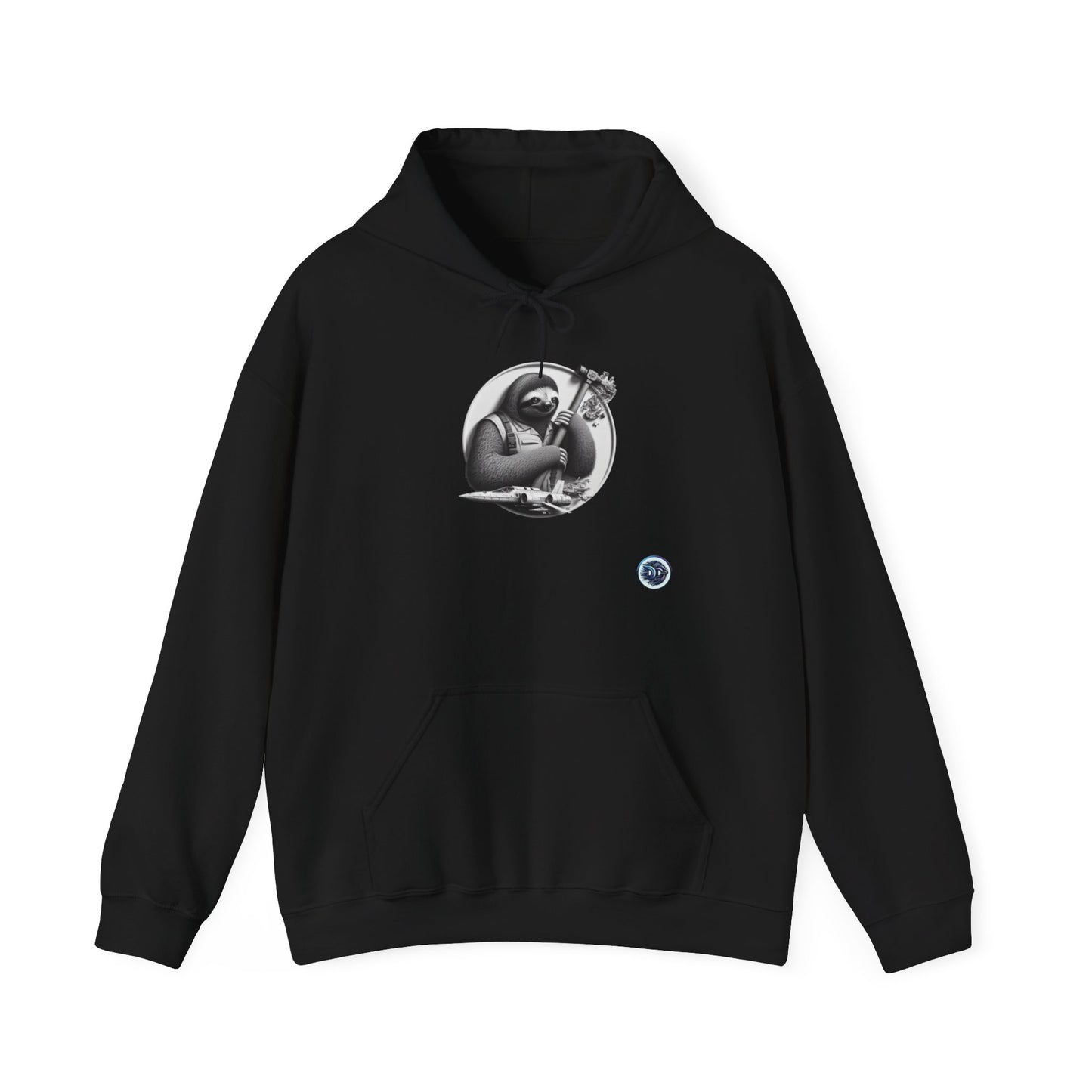 Sloth Astronaut Adventure Hoodie