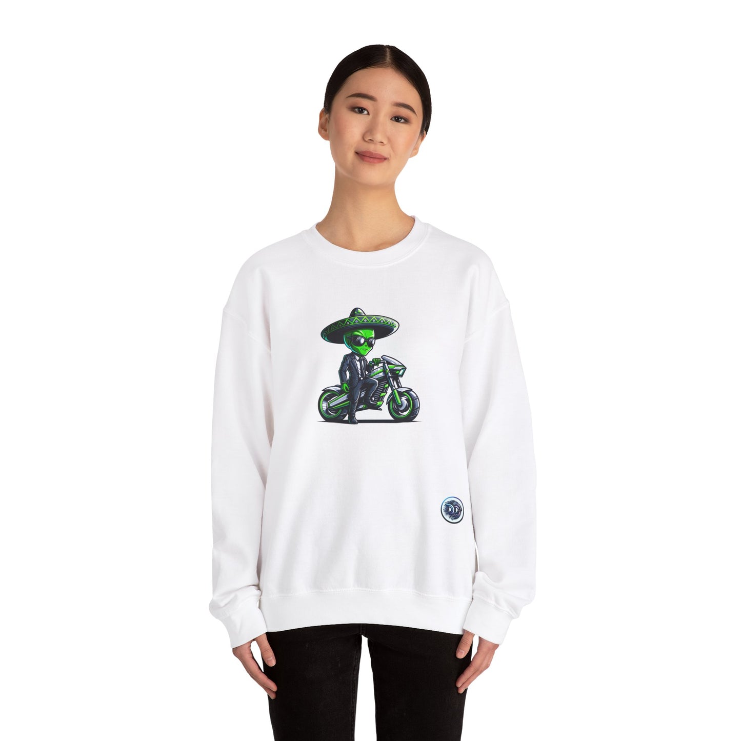 Alien Biker Crewneck