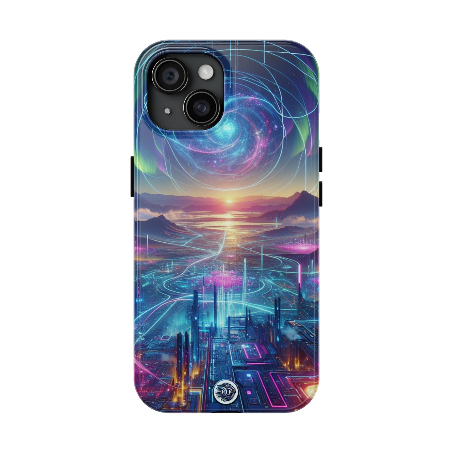 Futuristic Cityscape Glow Case