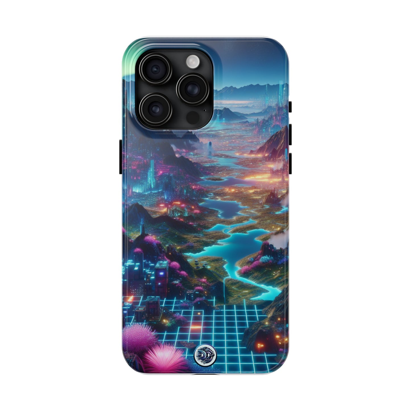 Cyber Aurora Scenic Phone Case