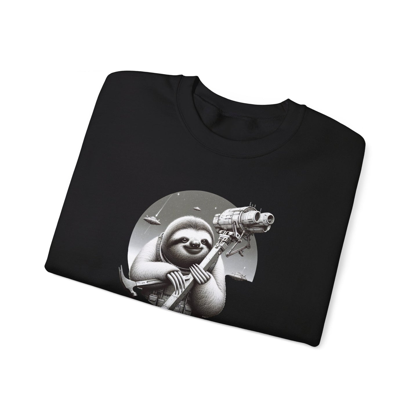 Space Sloth Mechanic Crewneck