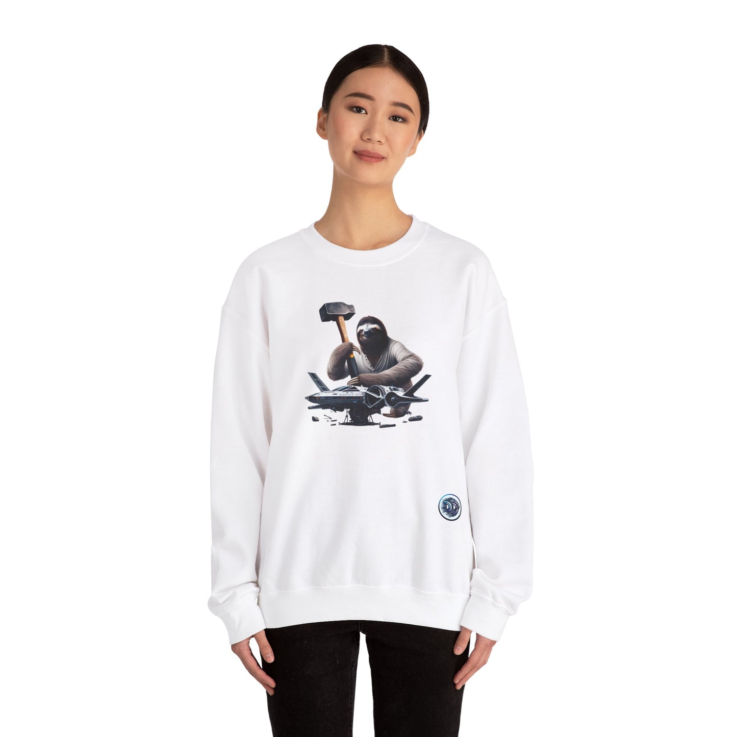 Sloth Mechanic Crewneck