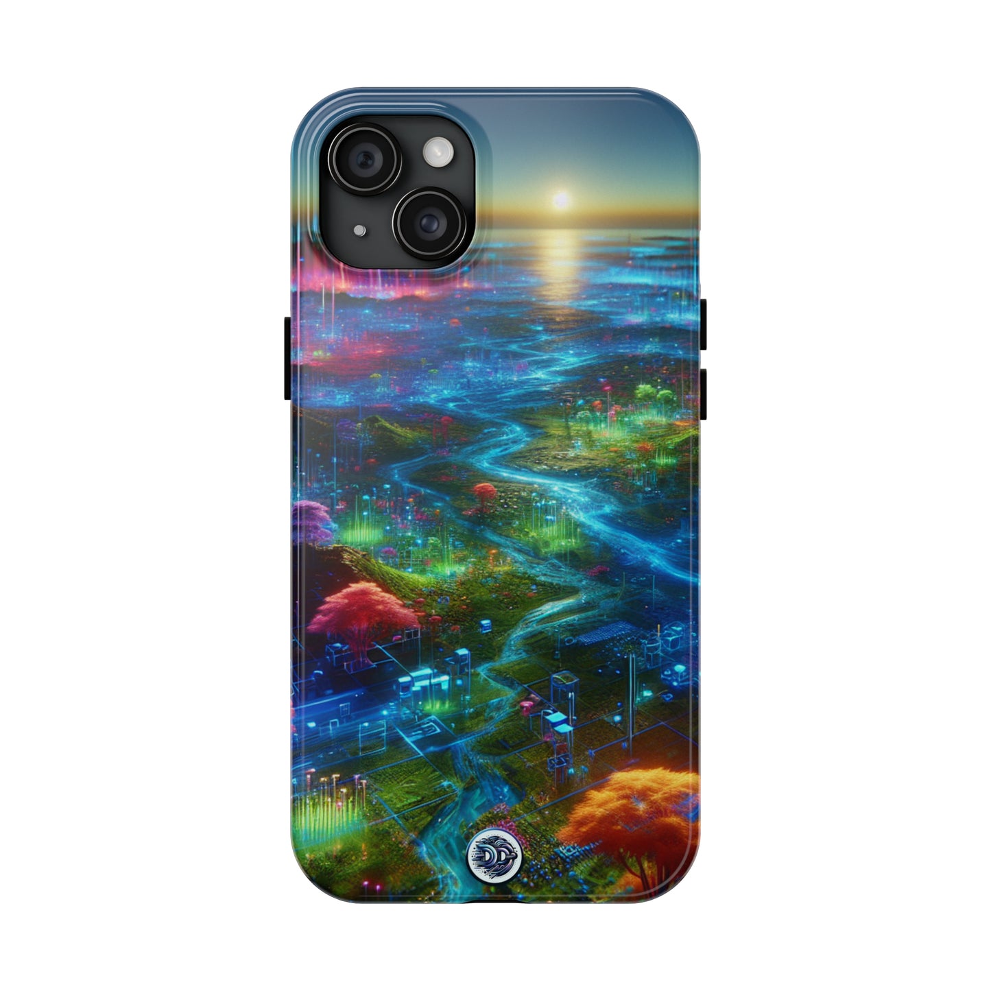Cyber City Sunrise Phone Case