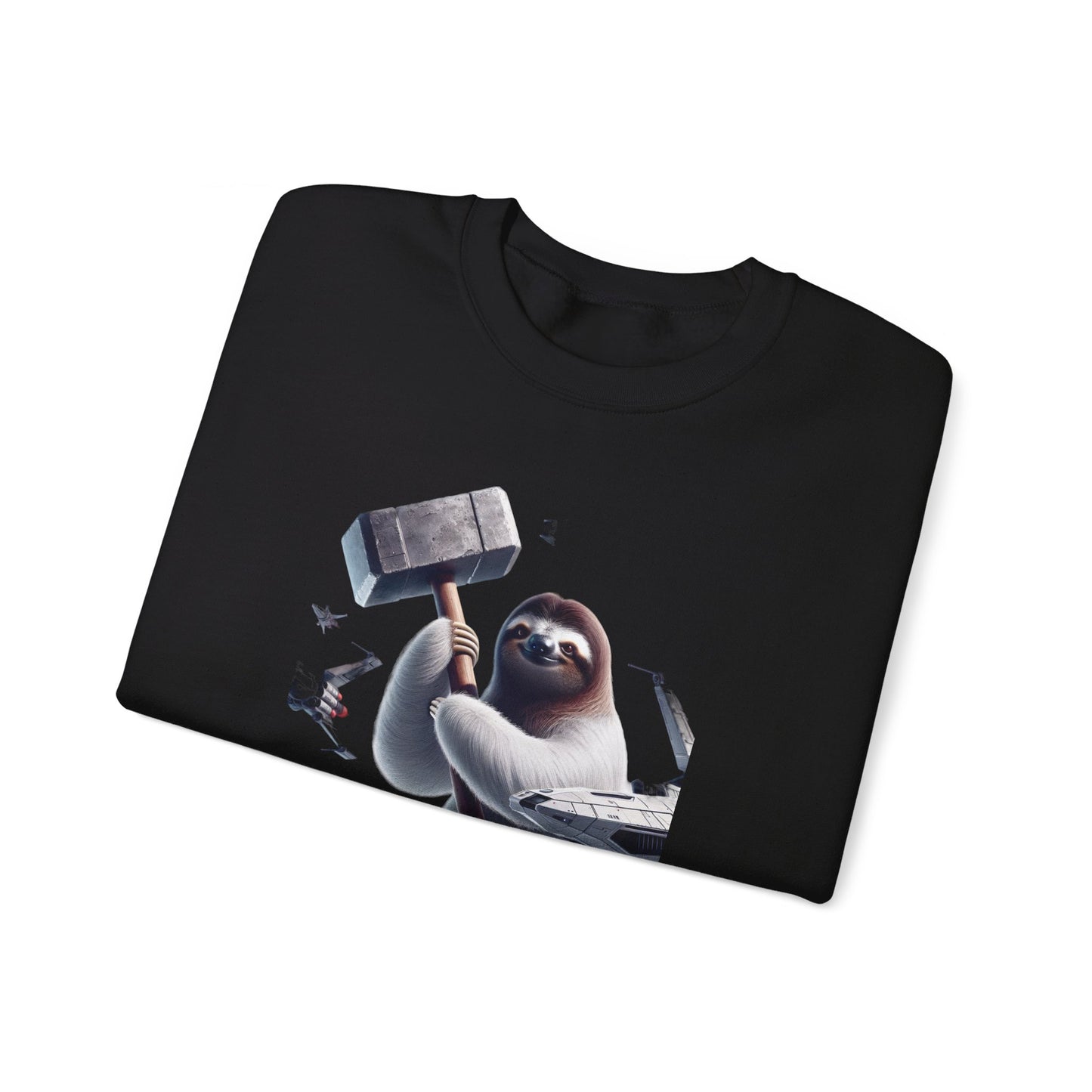 Cosmic Sloth Hammer Crewneck