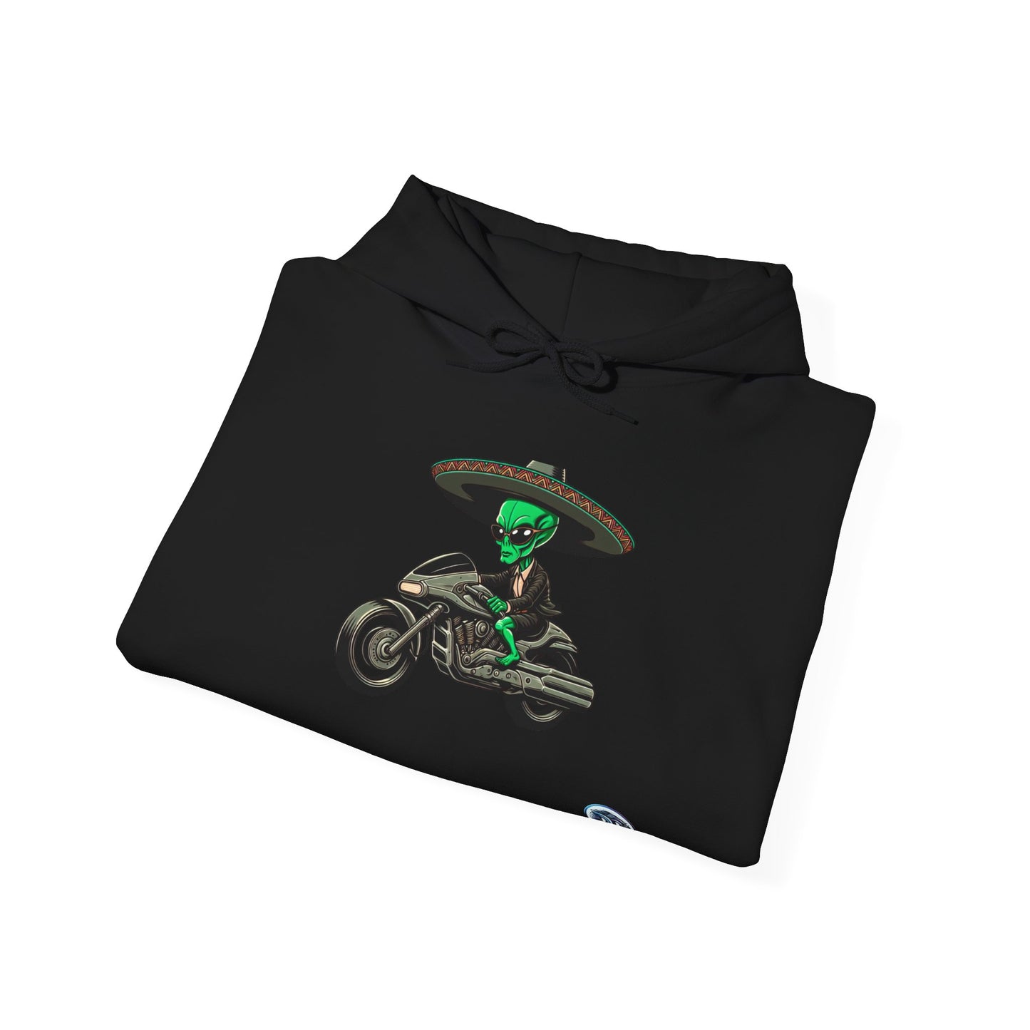 Alien Rider Sombrero Hoodie