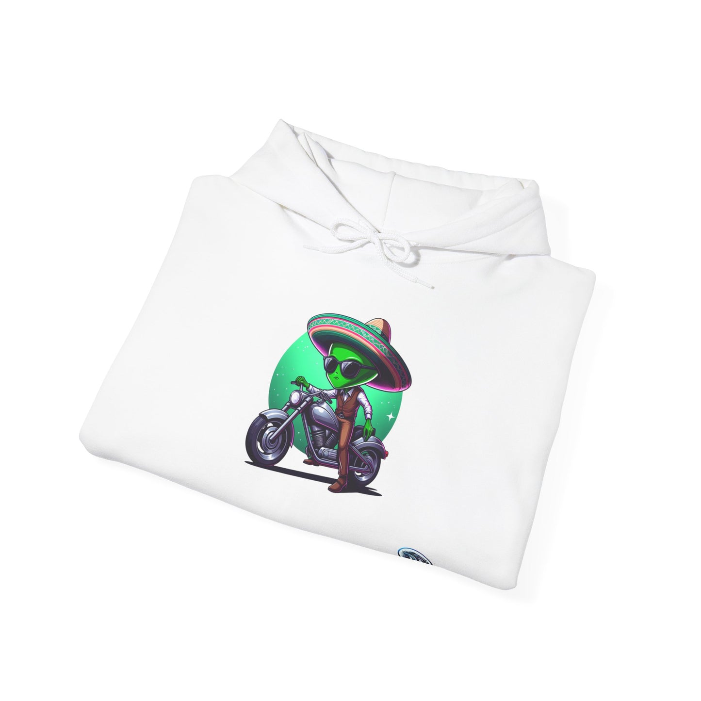 Alien Rider Graphic Hoodie