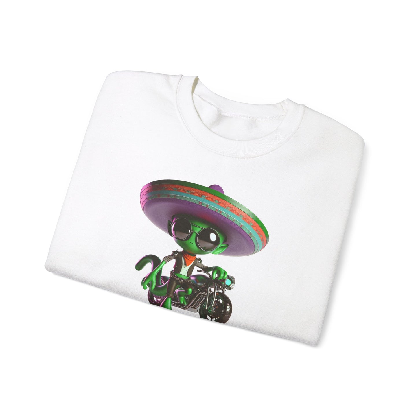 Alien Biker Crewneck