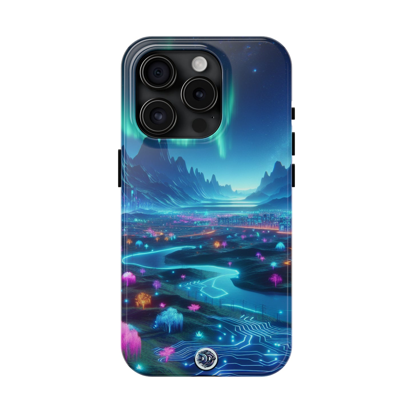 Aurora Neon Landscape Phone Case