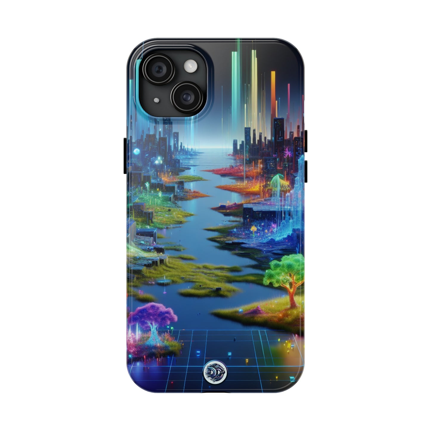 Futuristic Cityscape Glow Case