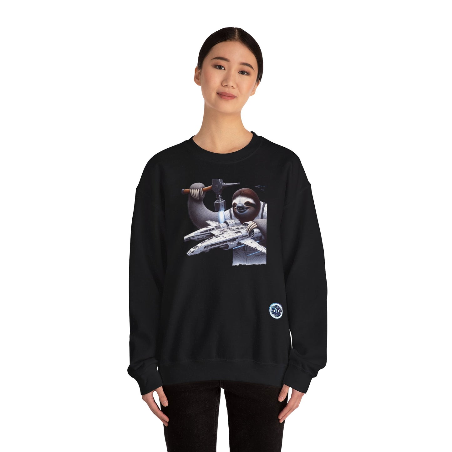 Sloth Space Engineer Crewneck