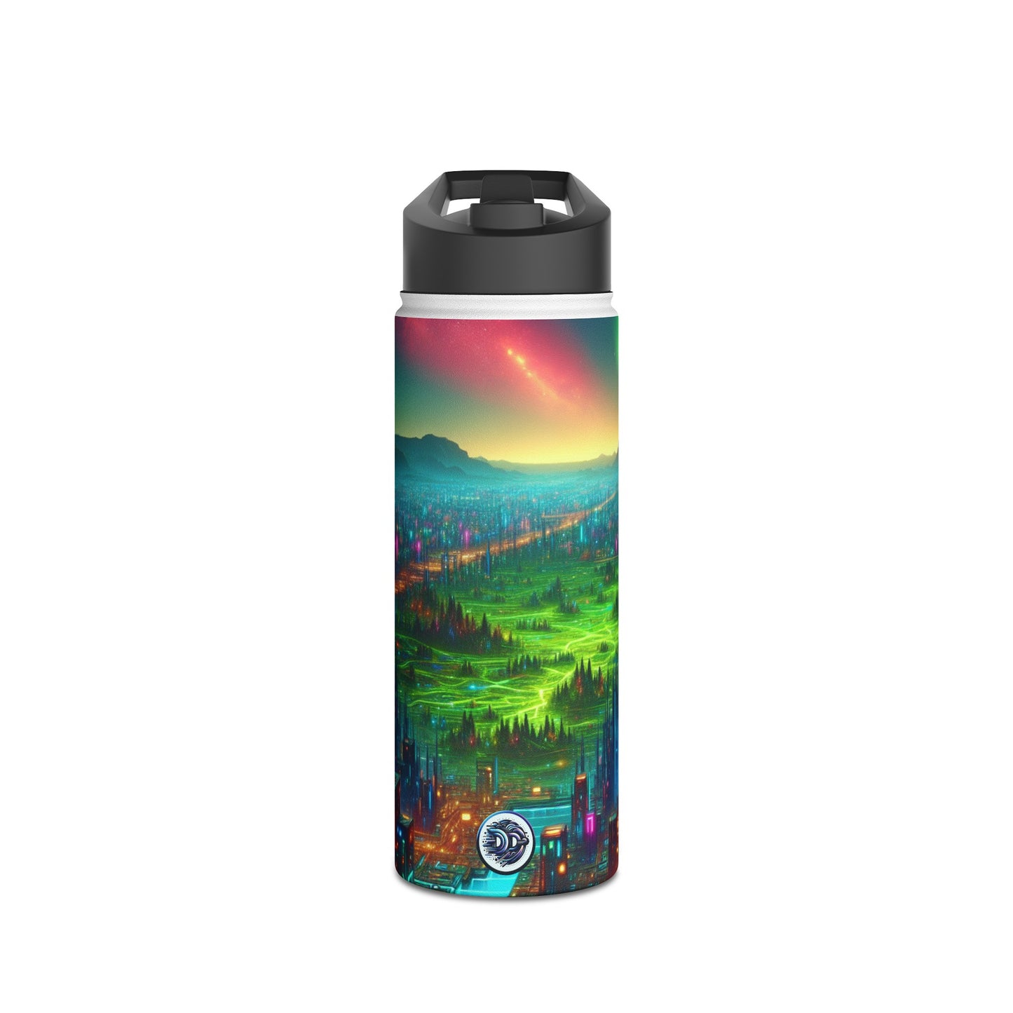 Aurora Futuristic Flask