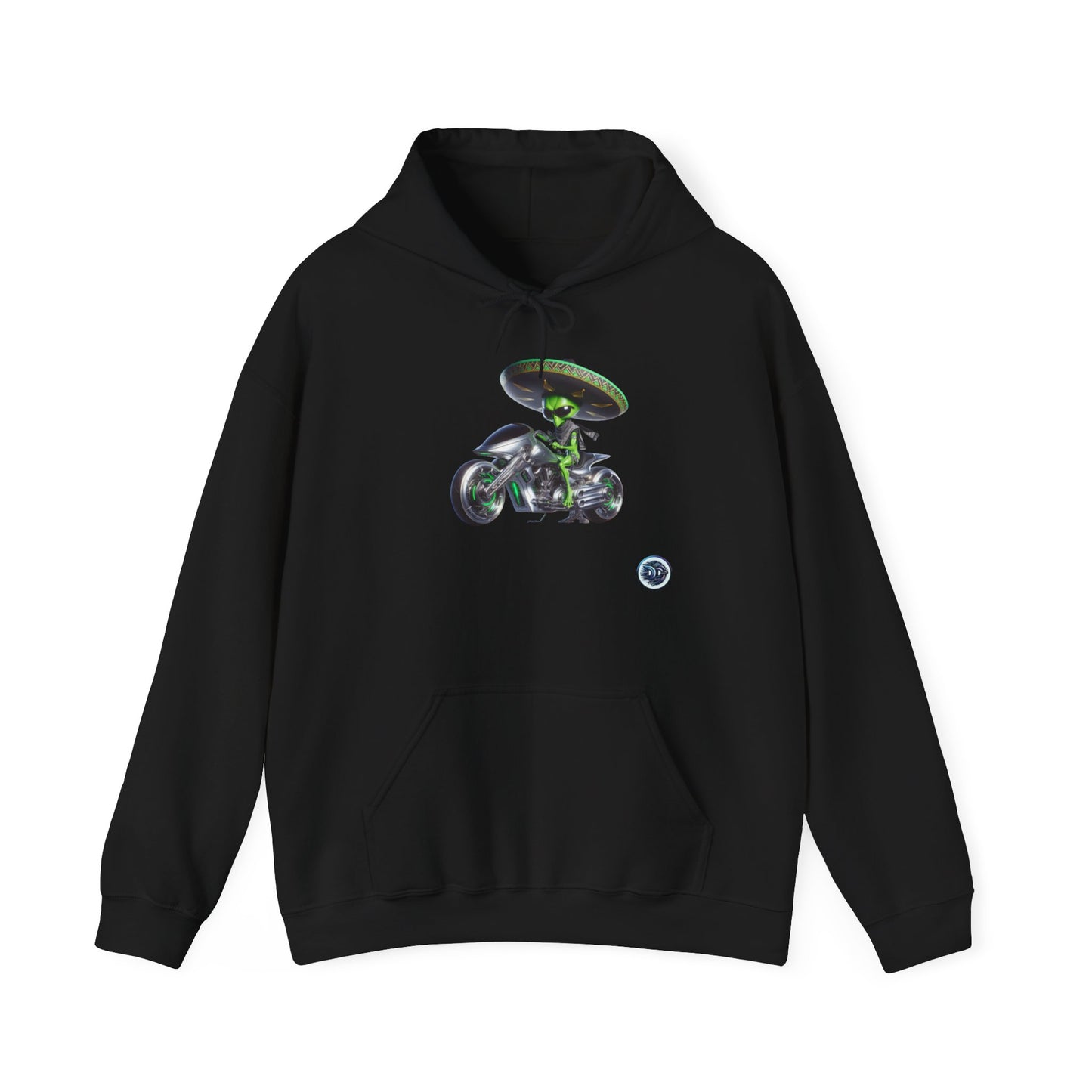 Alien Biker Hoodie