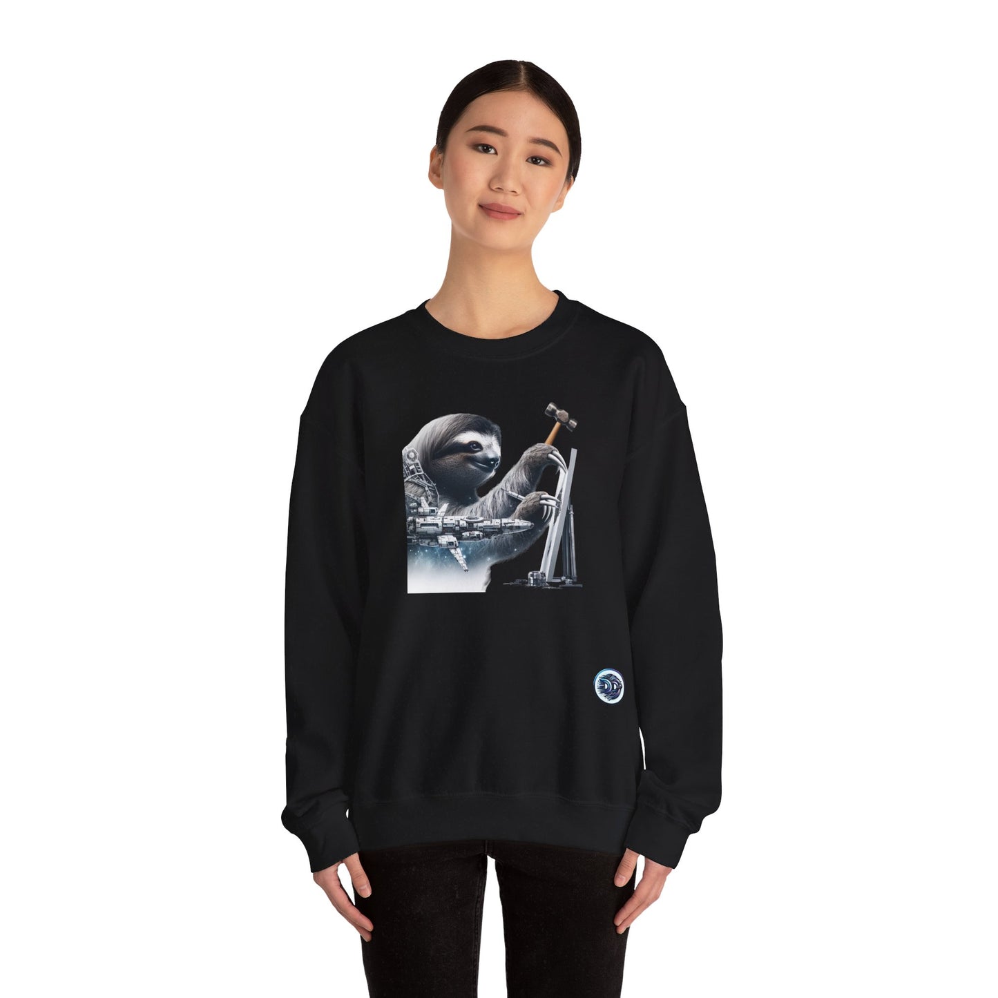 Sci-Fi Sloth Crewneck