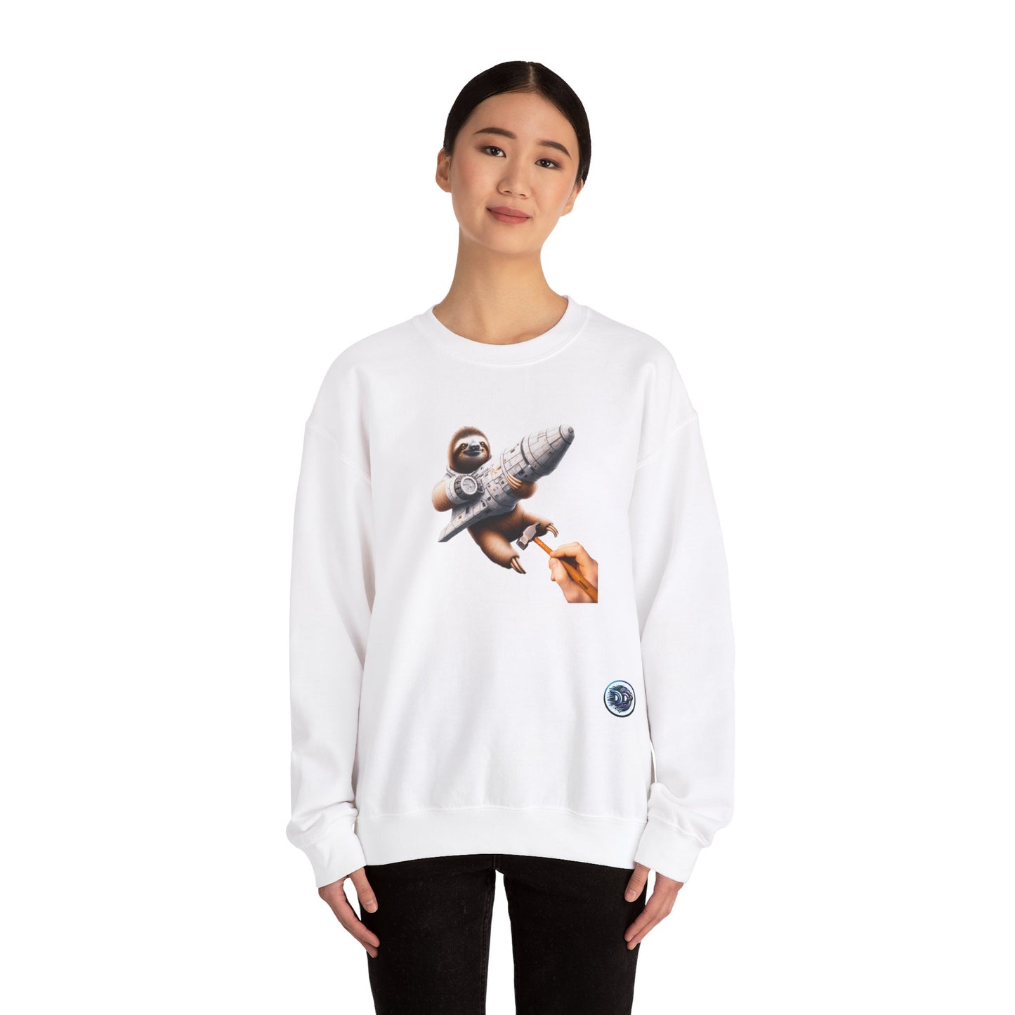 Sloth Space Engineer Crewneck