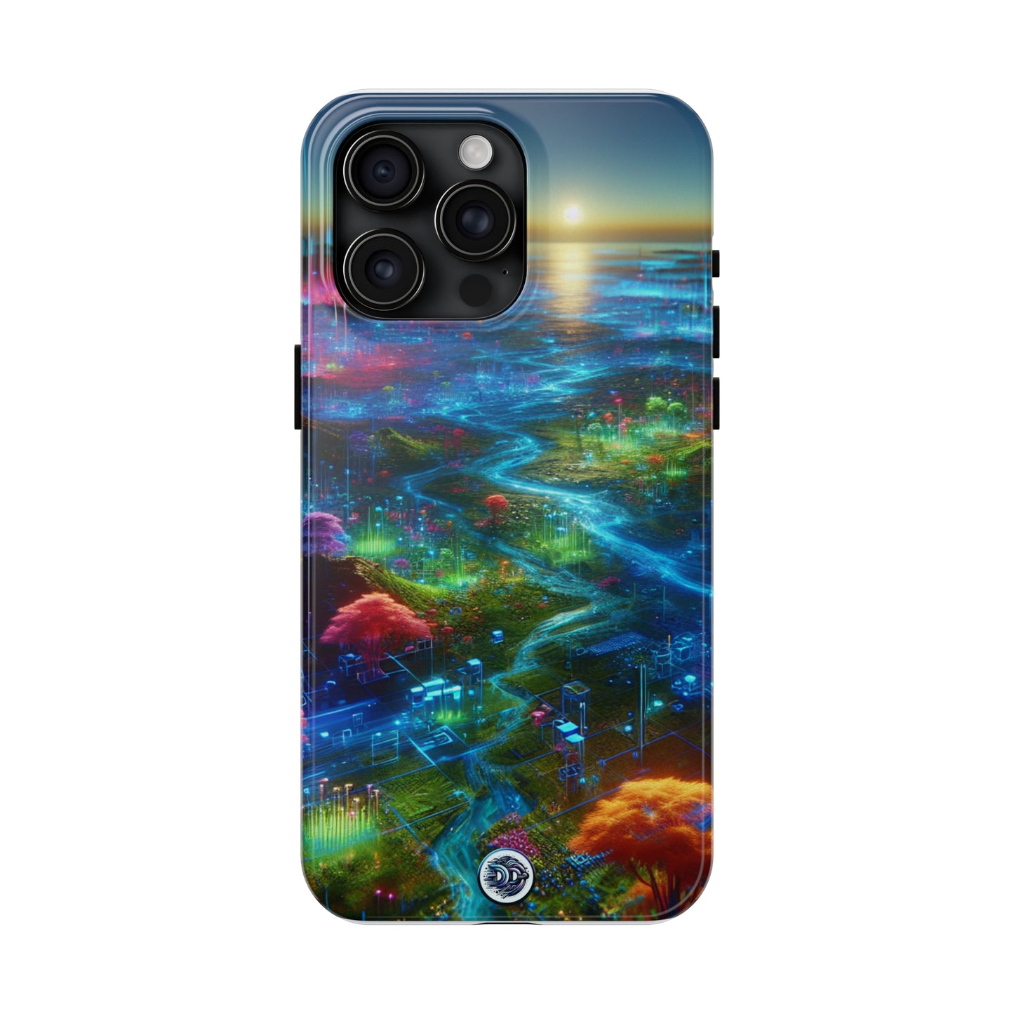 Cyber City Sunrise Phone Case
