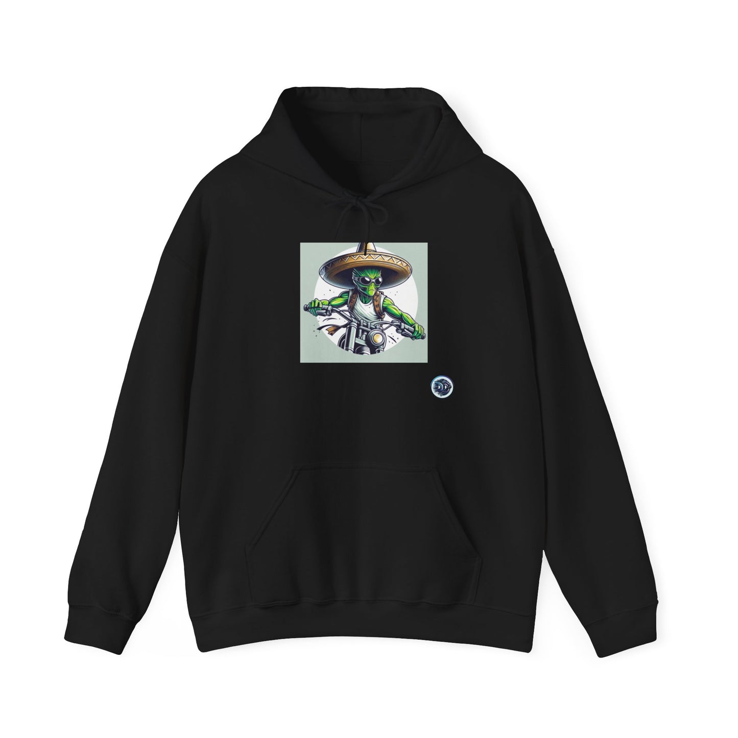 Alien Rider Sombrero Hoodie