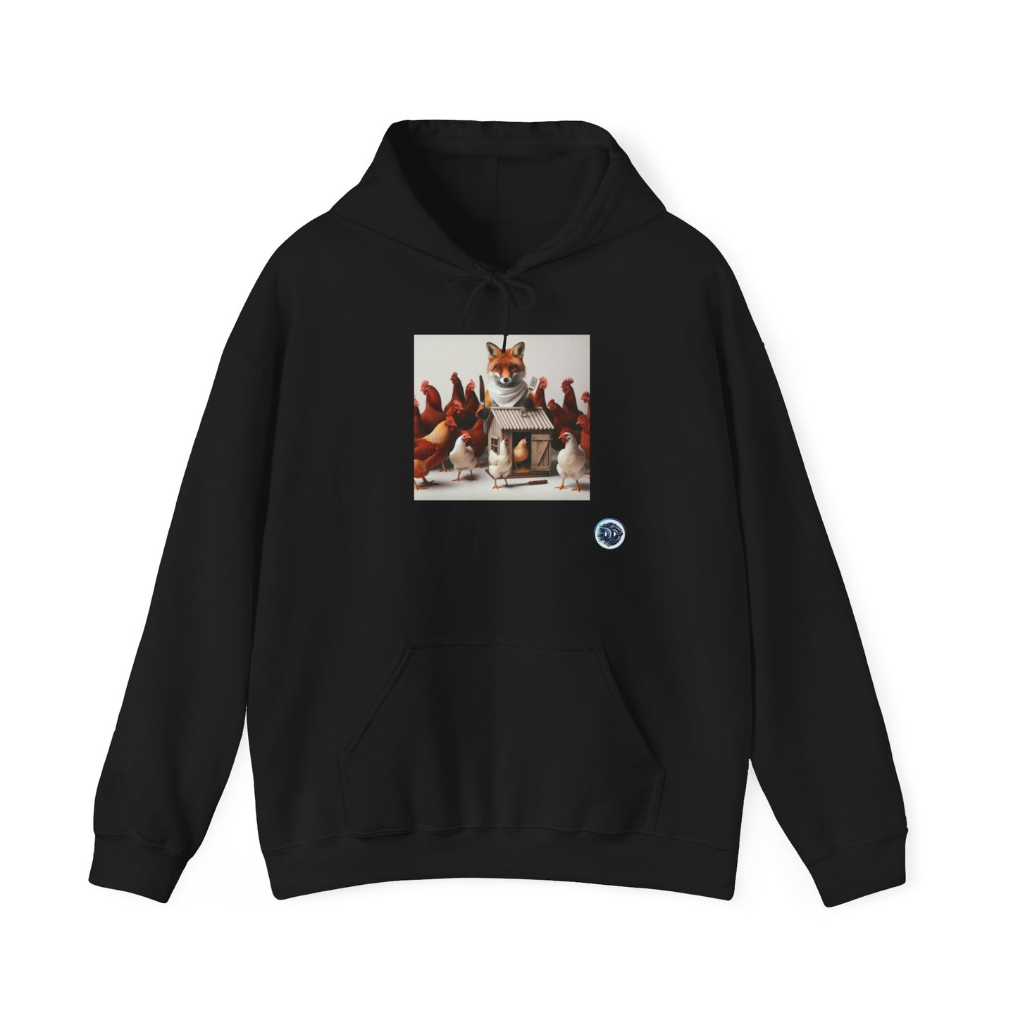 Fox and Hens Hoodie
