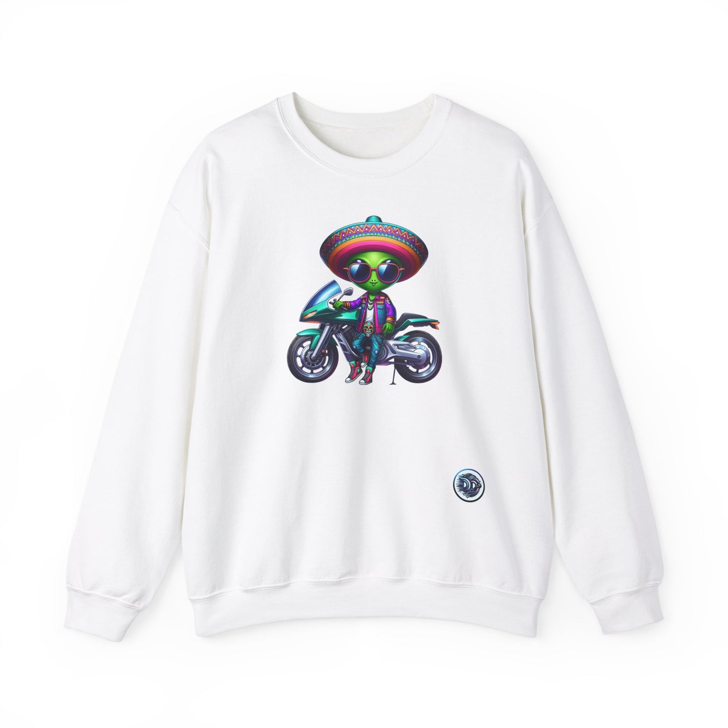 Alien Biker Crewneck