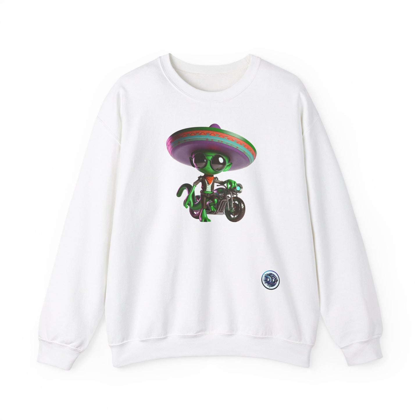 Alien Biker Crewneck