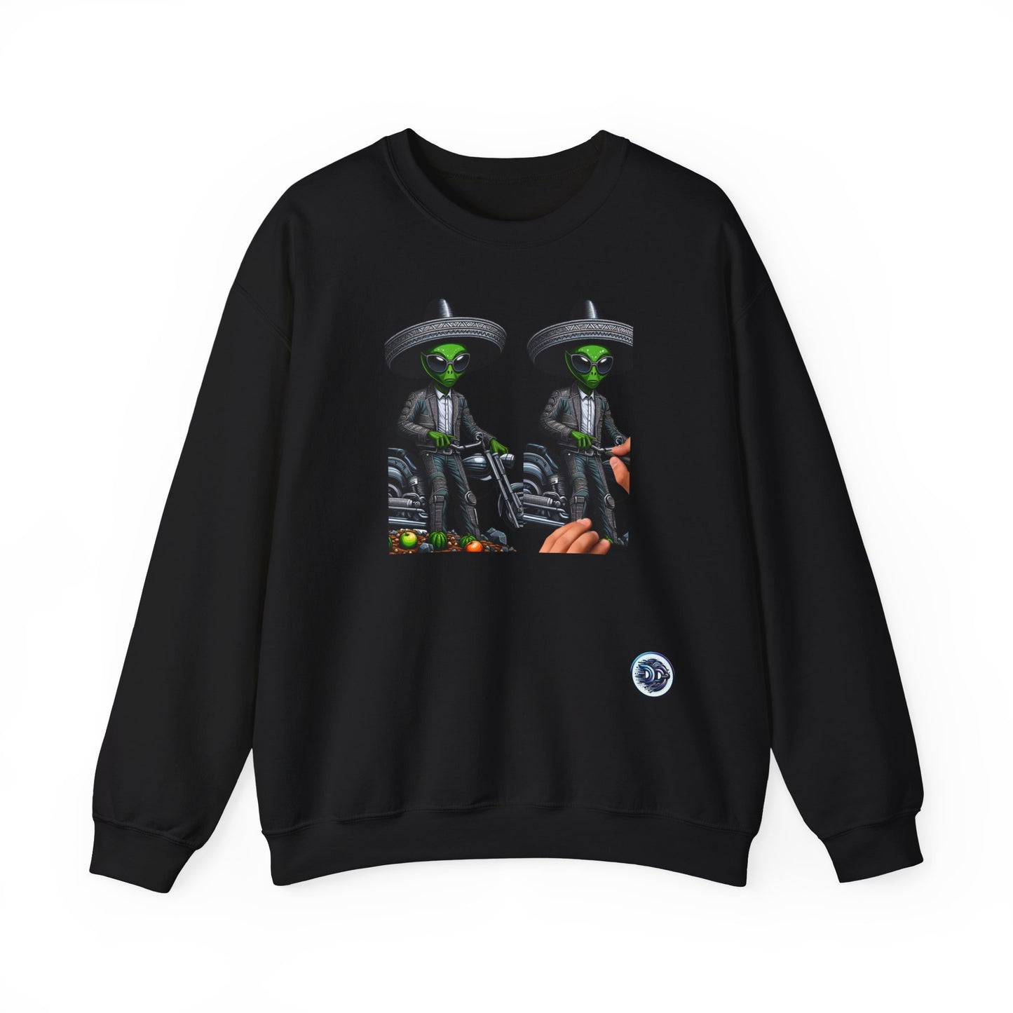 Alien Biker Crewneck