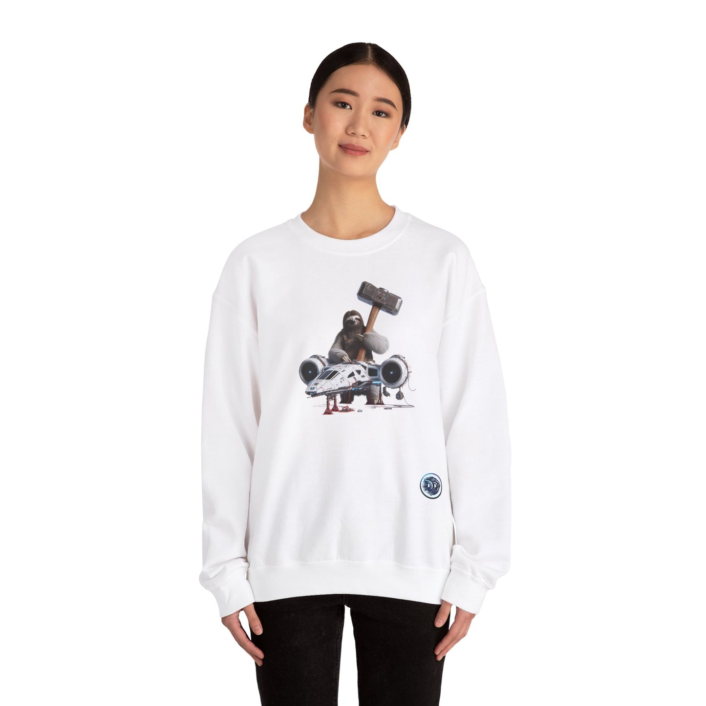 Sloth Mechanic Crewneck