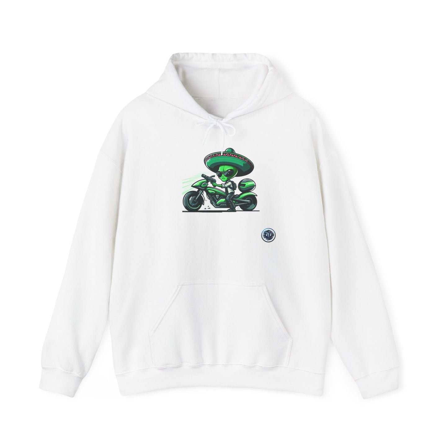Alien Biker Hoodie