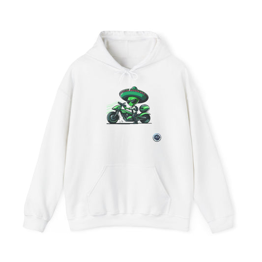 Alien Biker Hoodie