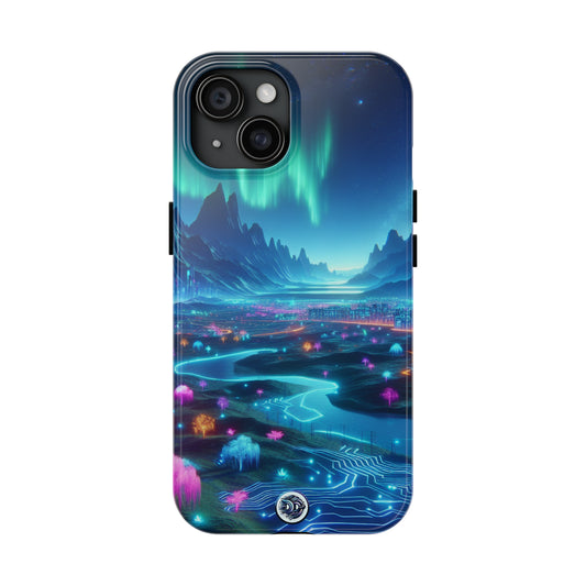 Aurora Neon Landscape Phone Case