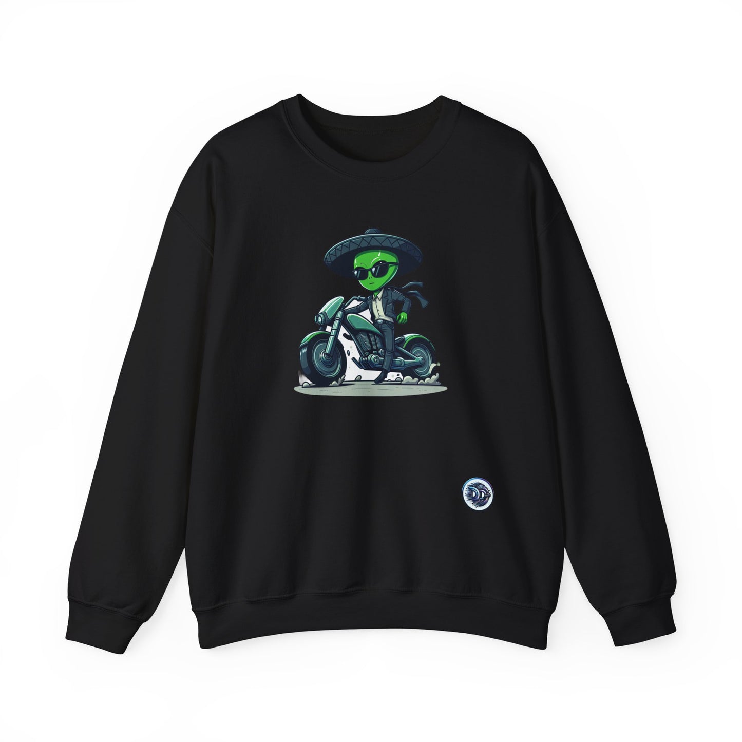 Alien Biker Crewneck