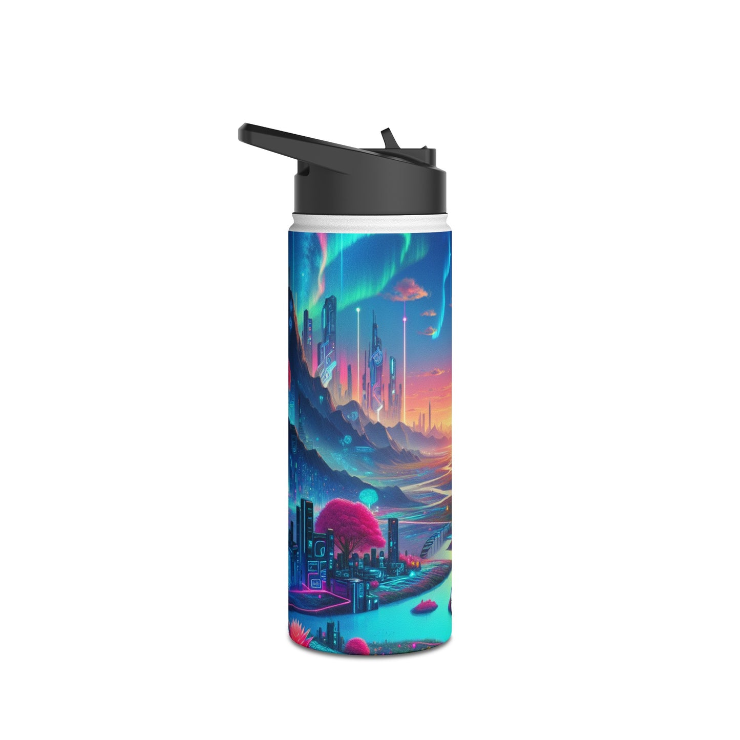Futuristic Landscape Bottle