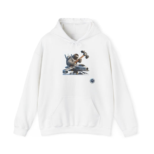 Cyber Sloth Mechanic Hoodie