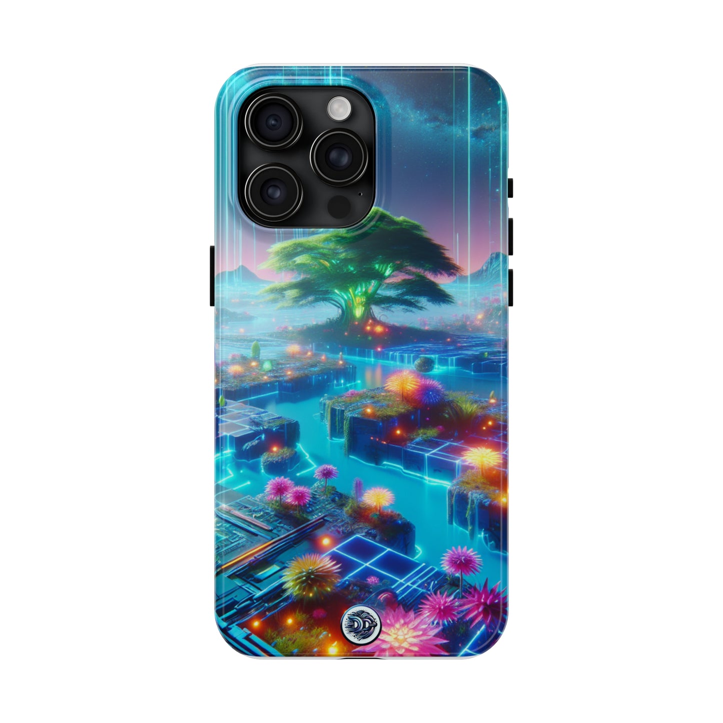Neon Landscape Fantasy Phone Case