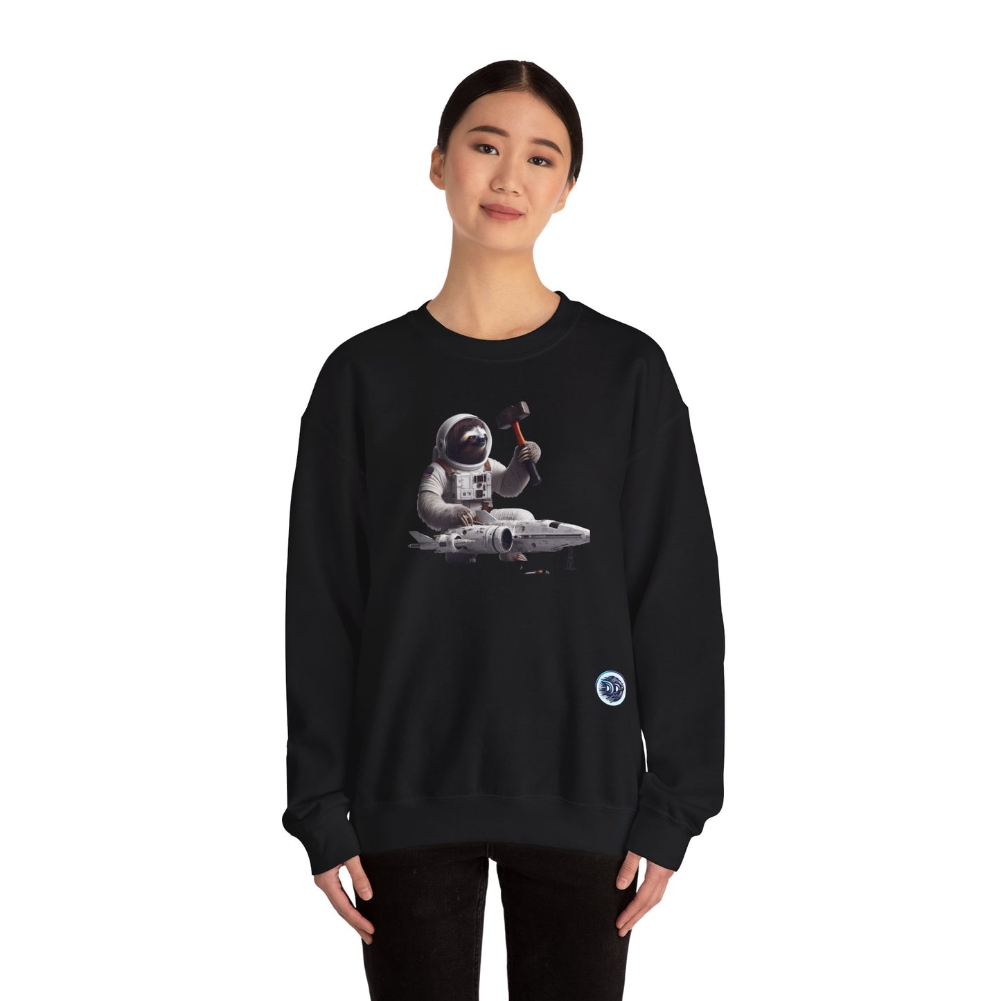 Astronaut Sloth Crewneck