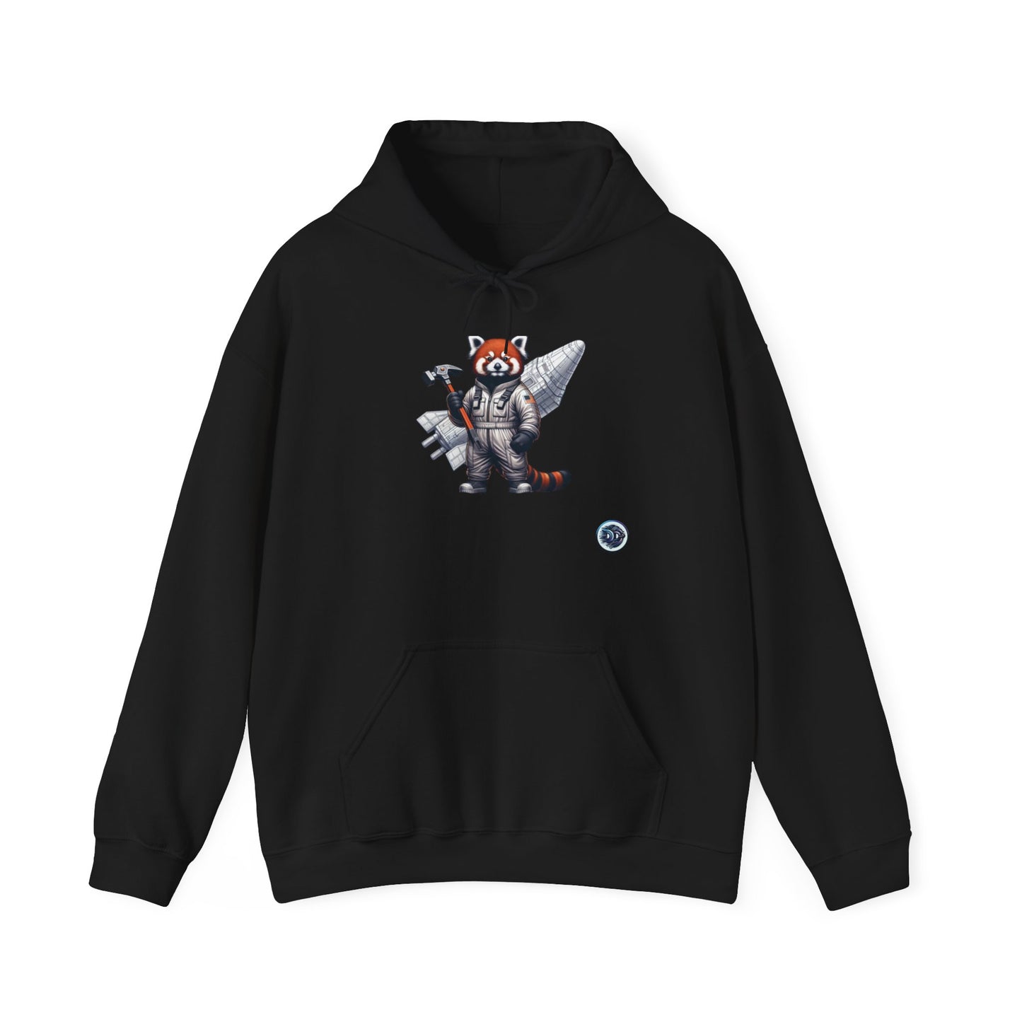 Astronaut Red Panda Hoodie
