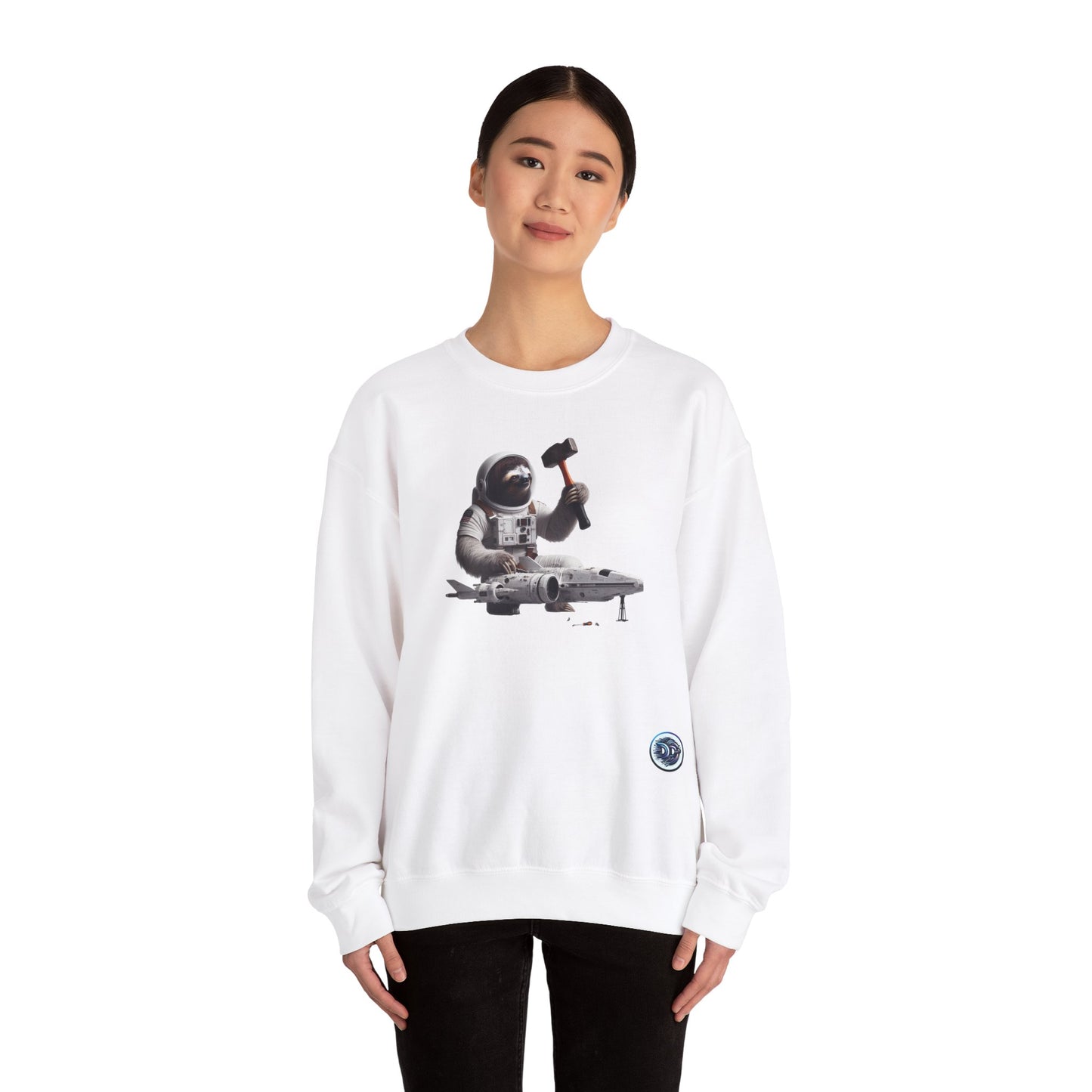 Astronaut Sloth Crewneck
