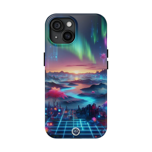Cyber Aurora Scenic Phone Case