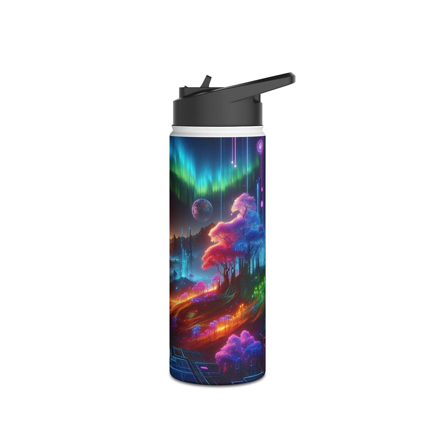 Cosmic Aurora Water Bottle