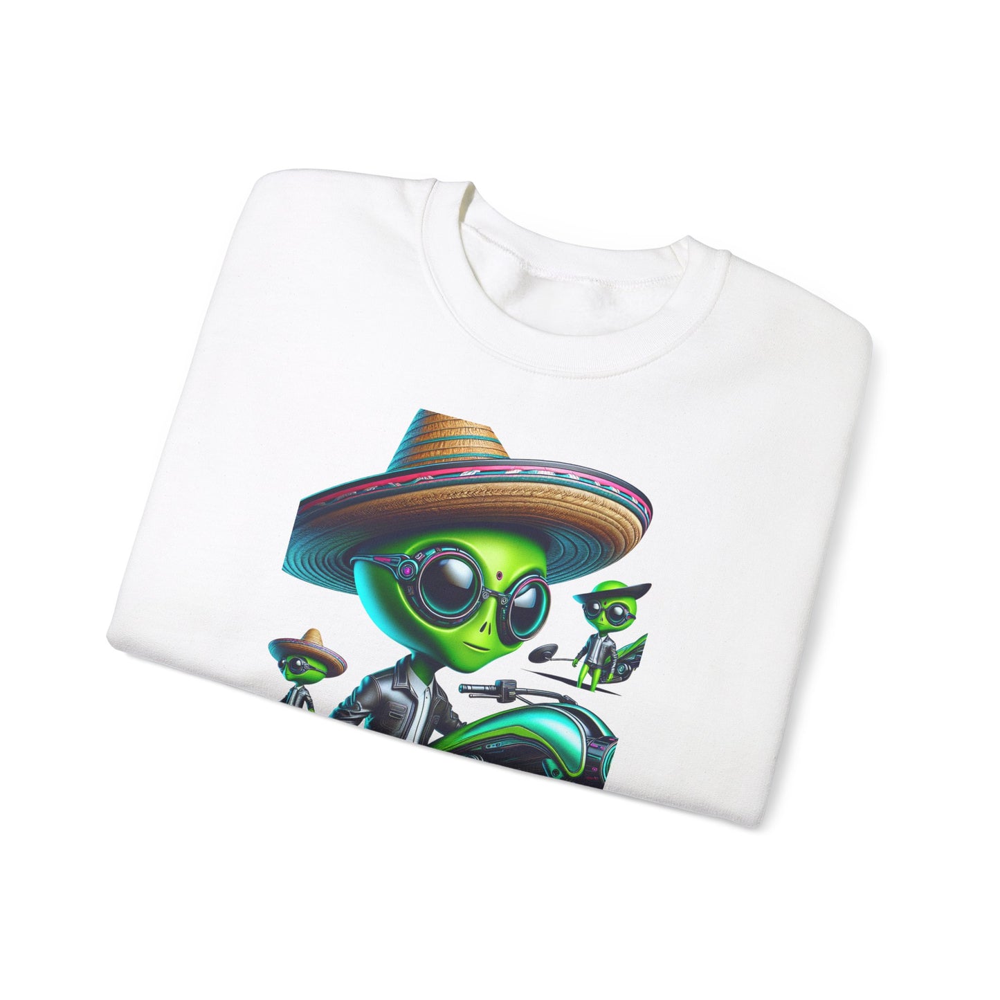 Alien Biker Crewneck