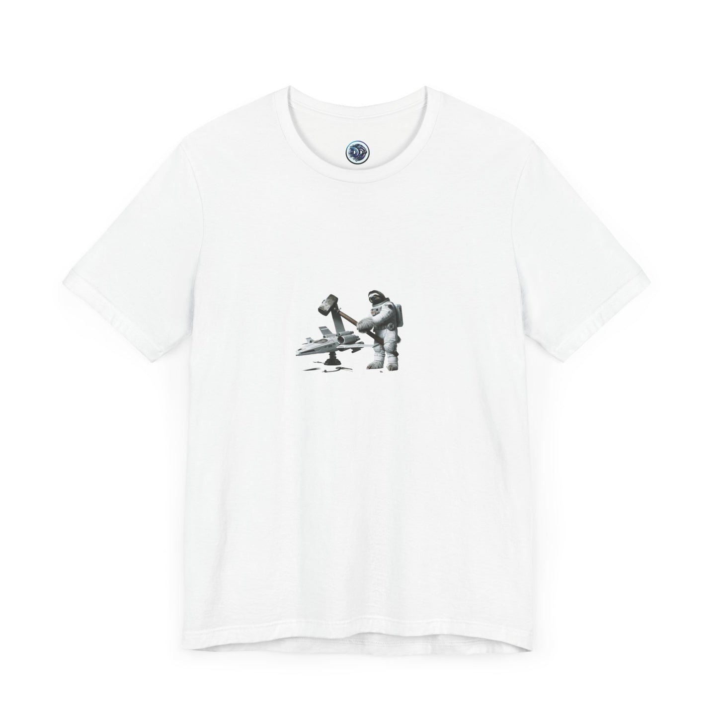 Sloth Astronaut Mechanic T-Shirt