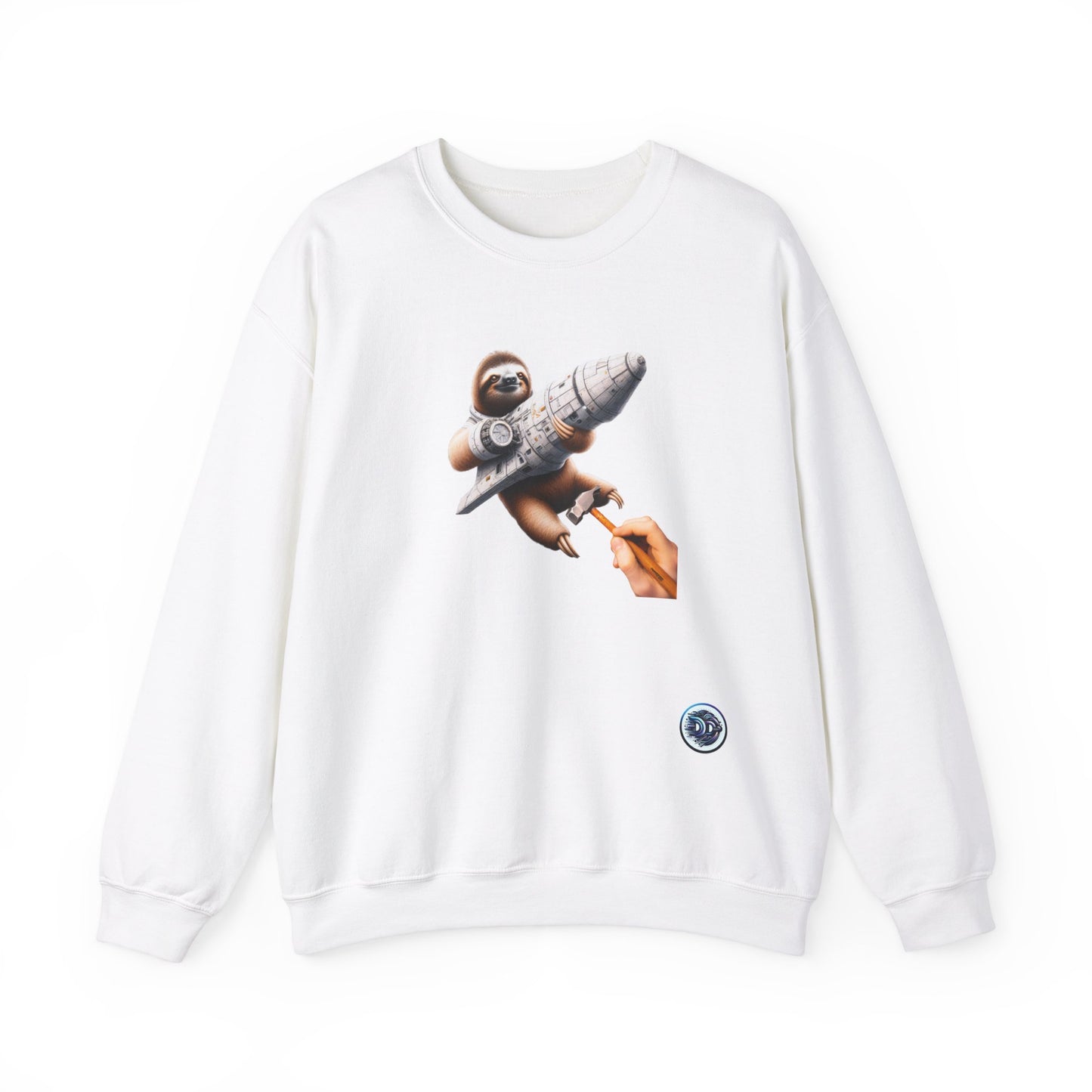 Sloth Space Engineer Crewneck